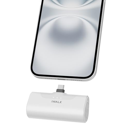 Amazon | iWALK 超小型 モバイルバッテリー タイプc 4500mAh USB-C